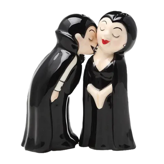 Love At First Bite Salt and Pepper Shaker Set