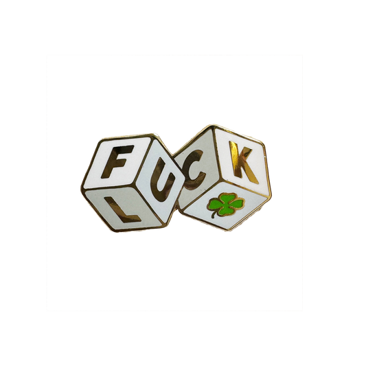 Luck Enamel Pin