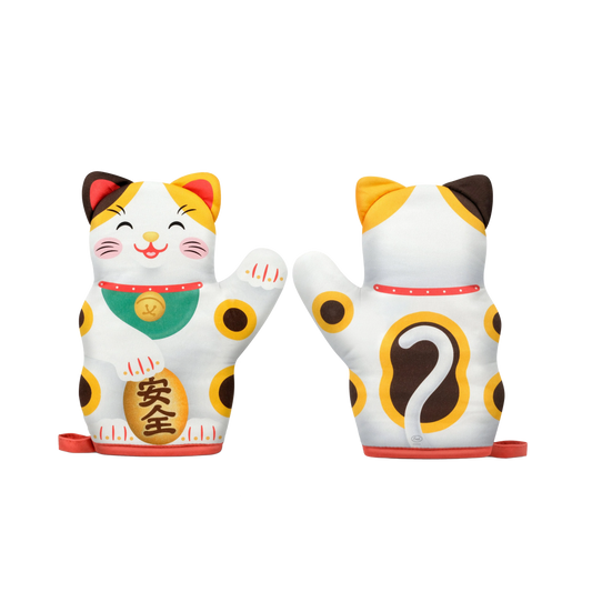 Feline Lucky Oven Mitt