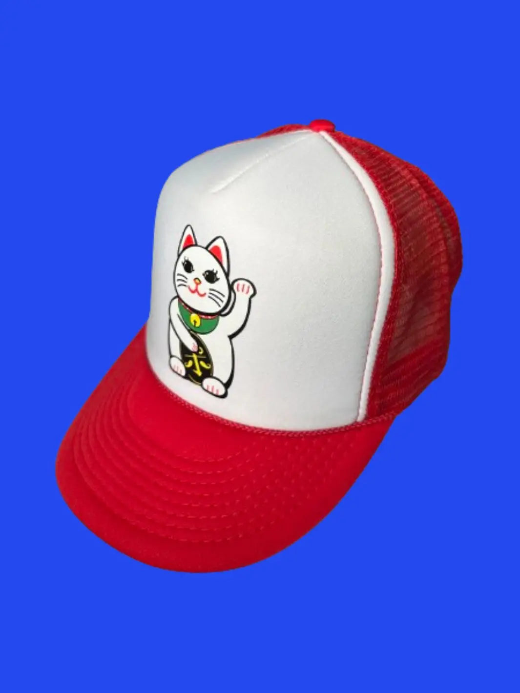 Lucky Cat Trucker Hat