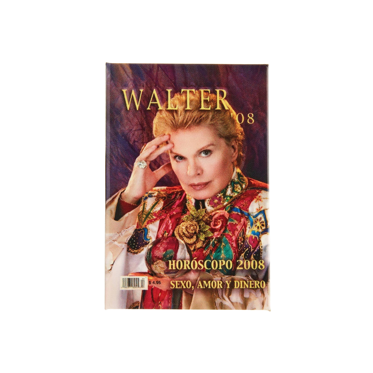 2008 Magazine Cover Walter Mercado Magnet