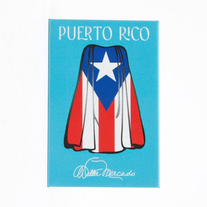 Puerto Rico Cape Walter Mercado Magnet