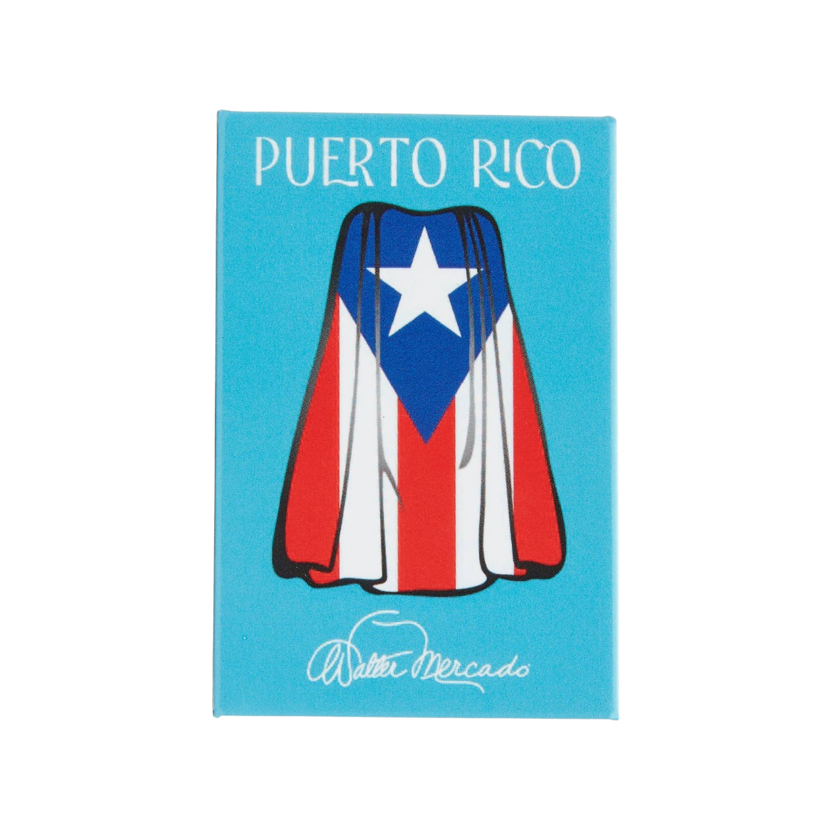 Puerto Rico Cape Walter Mercado Magnet