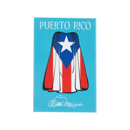 Puerto Rico Cape Walter Mercado Magnet