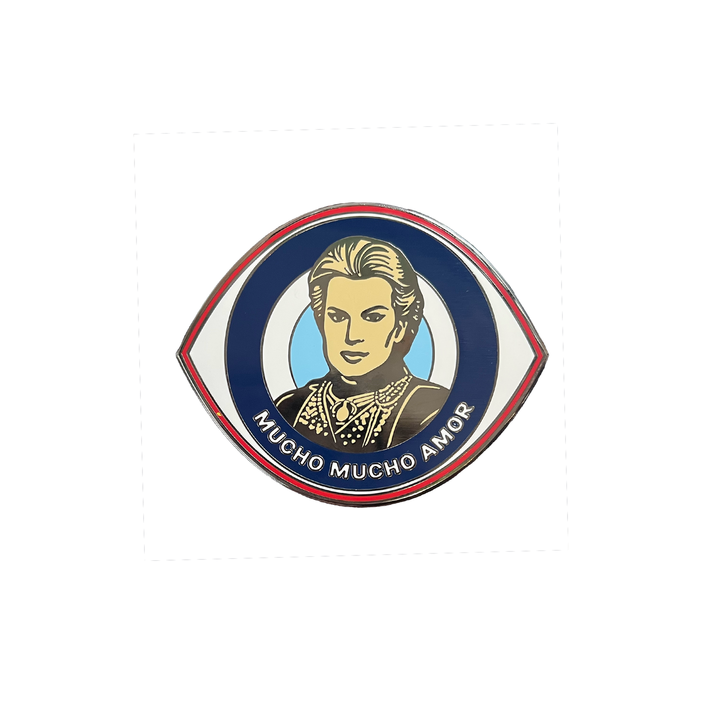 Walter Mercado Mal de Ojo Enamel Pin