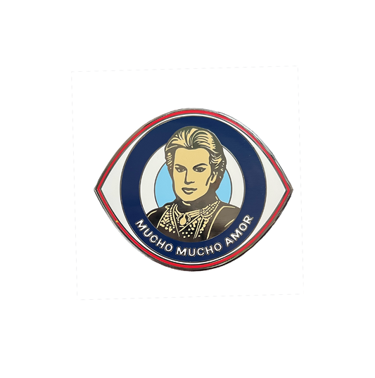 Walter Mercado Mal de Ojo Enamel Pin
