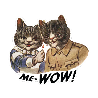 Me-Wow Sticker