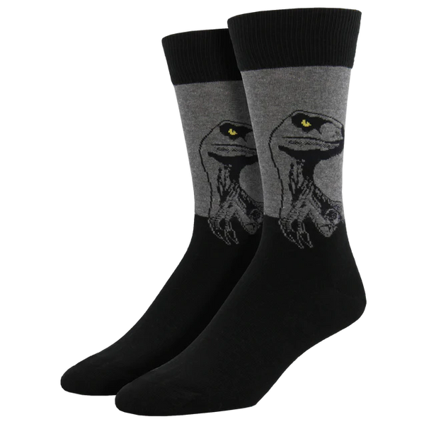 Grey Raptor - Men's Socks