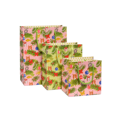 Meowy Christmas Gift Bags