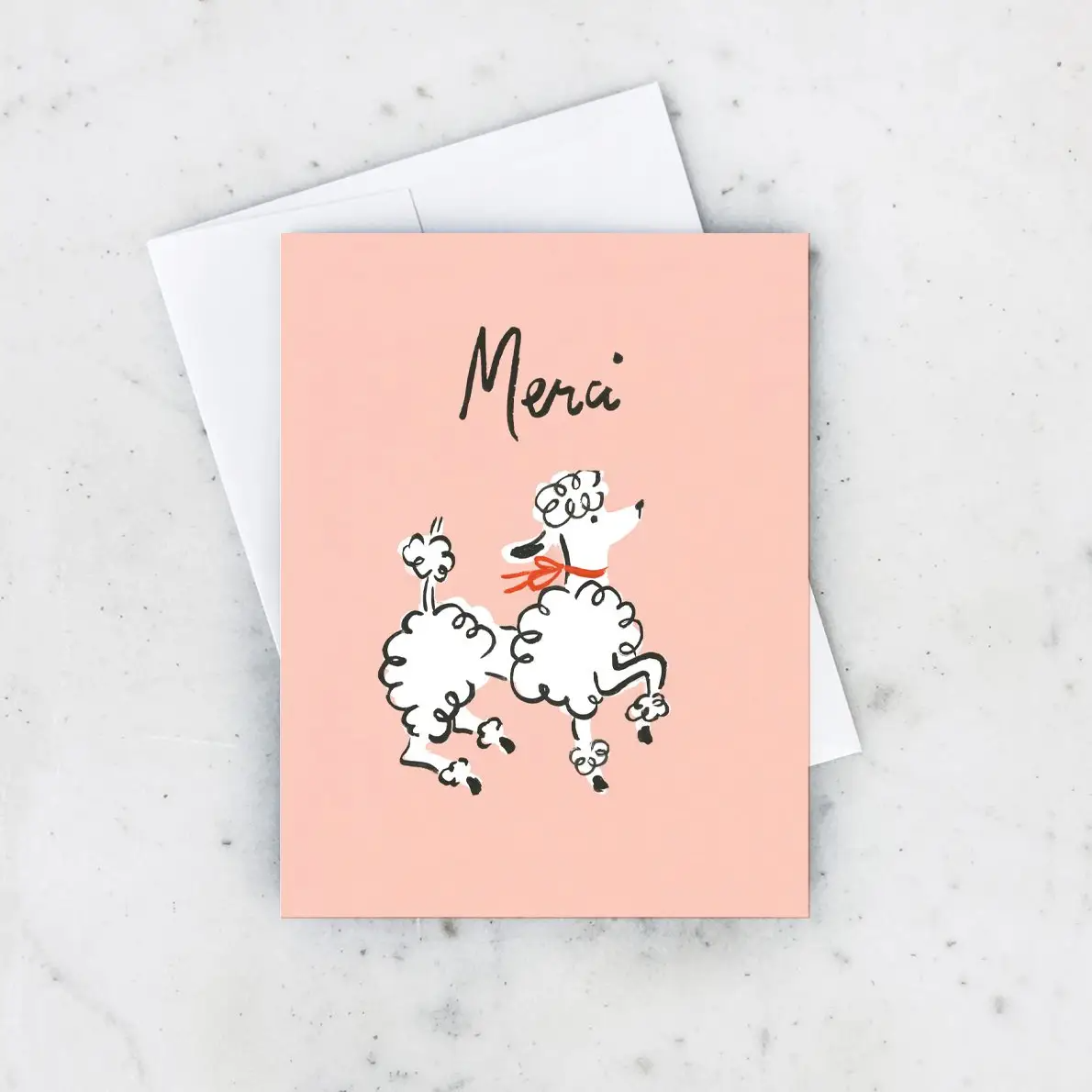 Merci! Thank You Card Set of 8