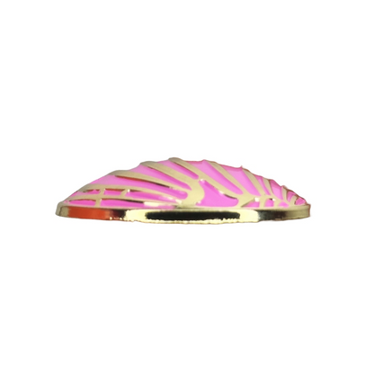 Metal Pan Dulce Concha Keychain