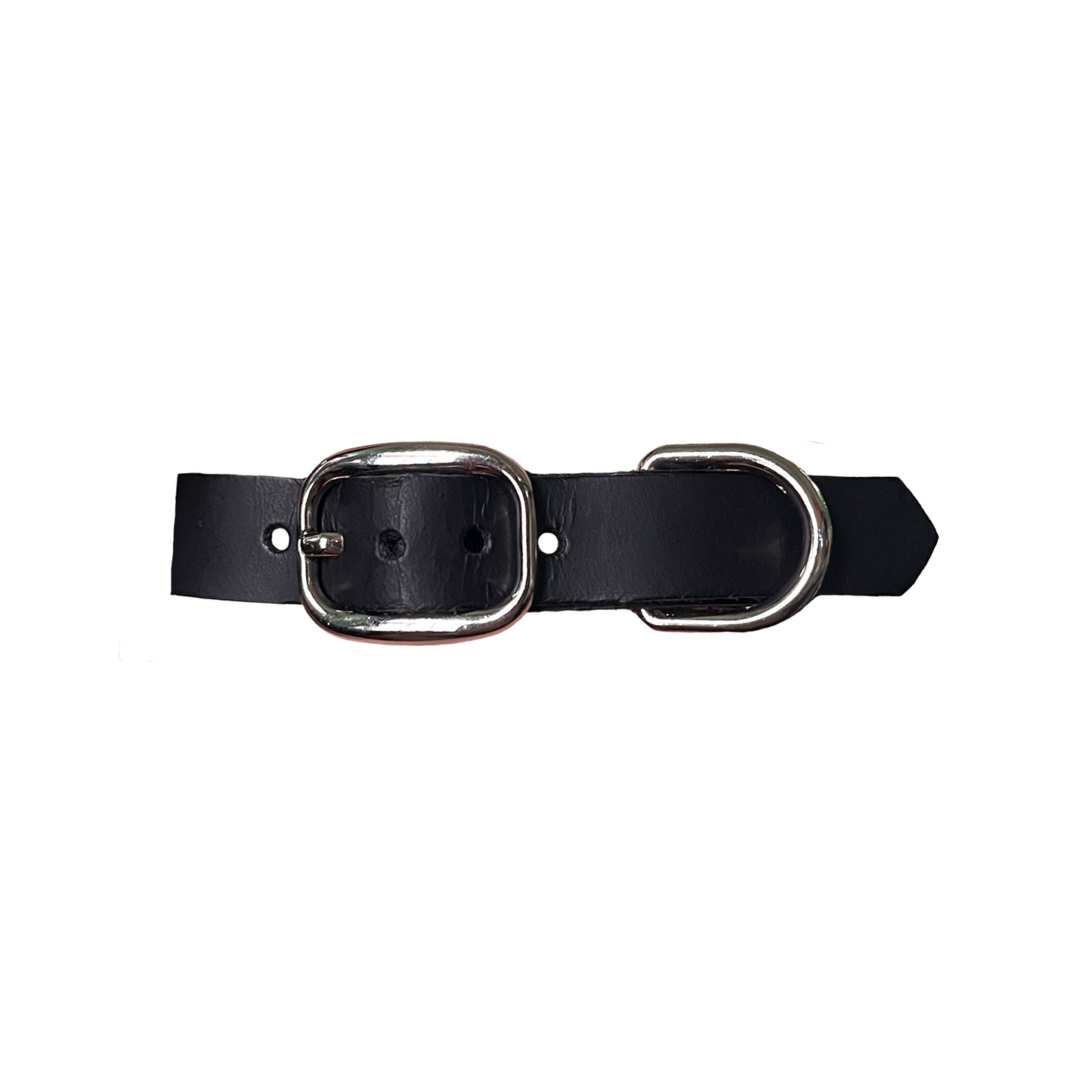 Upcycled Leather Micro Mini O-Ring Cuff