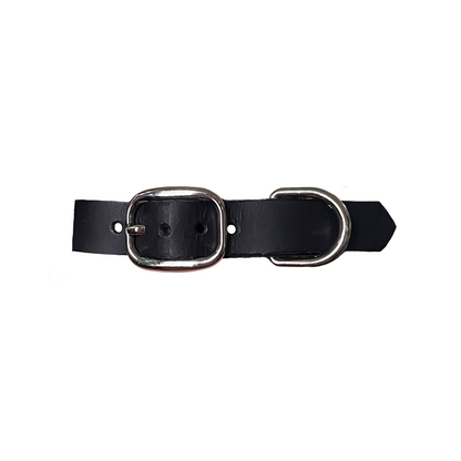 Upcycled Leather Micro Mini O-Ring Cuff