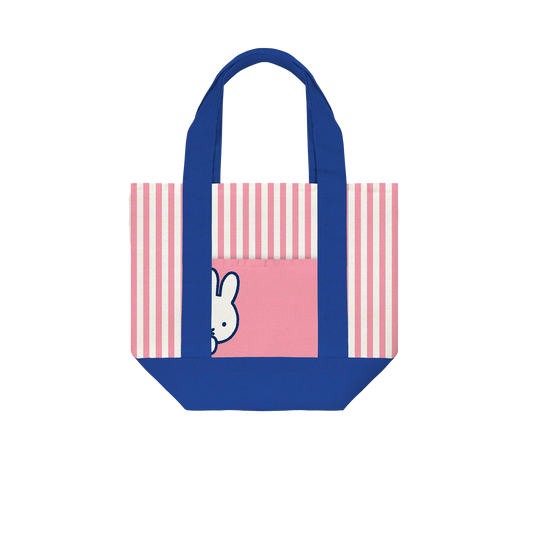 Miffy Taking a Peek Mini Canvas Tote Bag