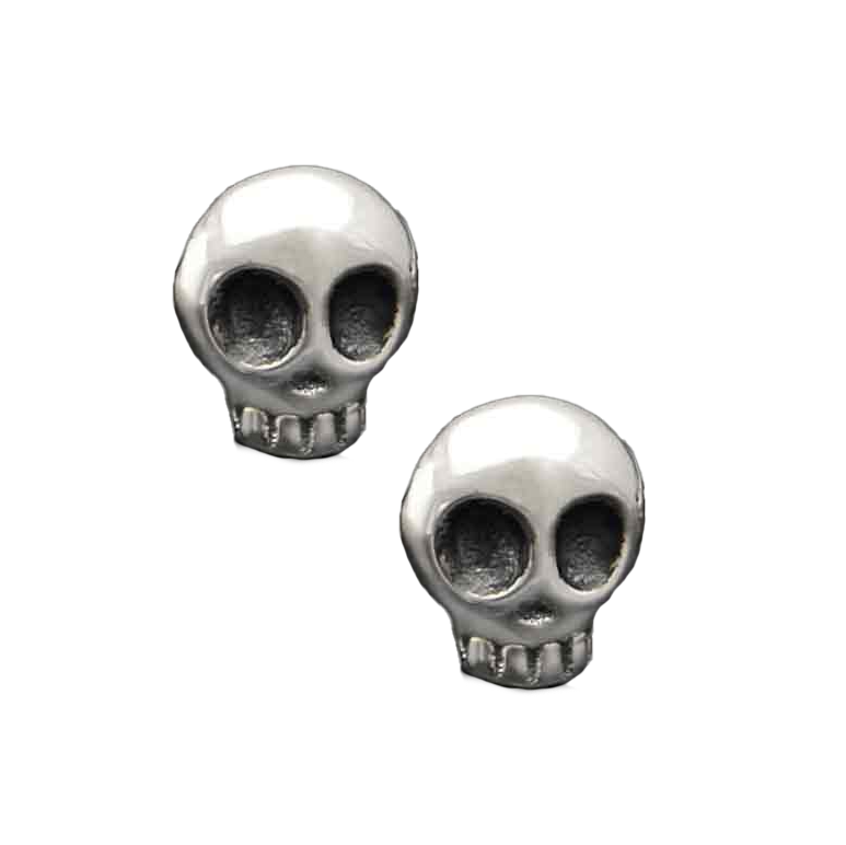 Mini Skull Post Earrings