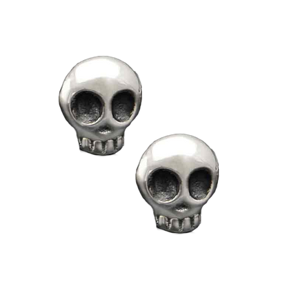 Mini Skull Post Earrings