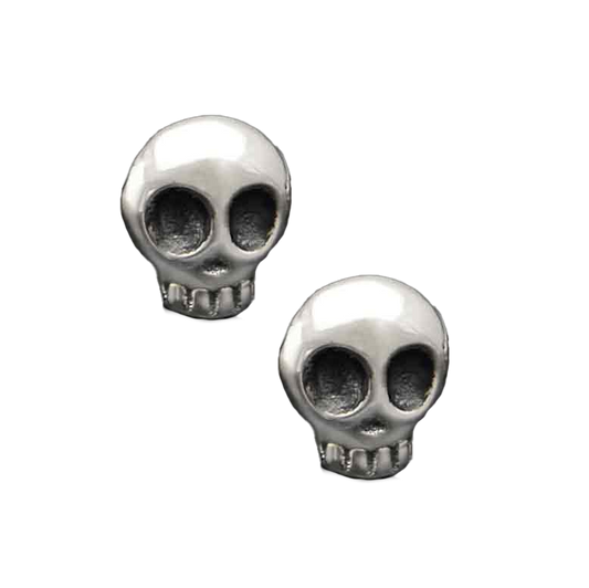 Mini Skull Post Earrings