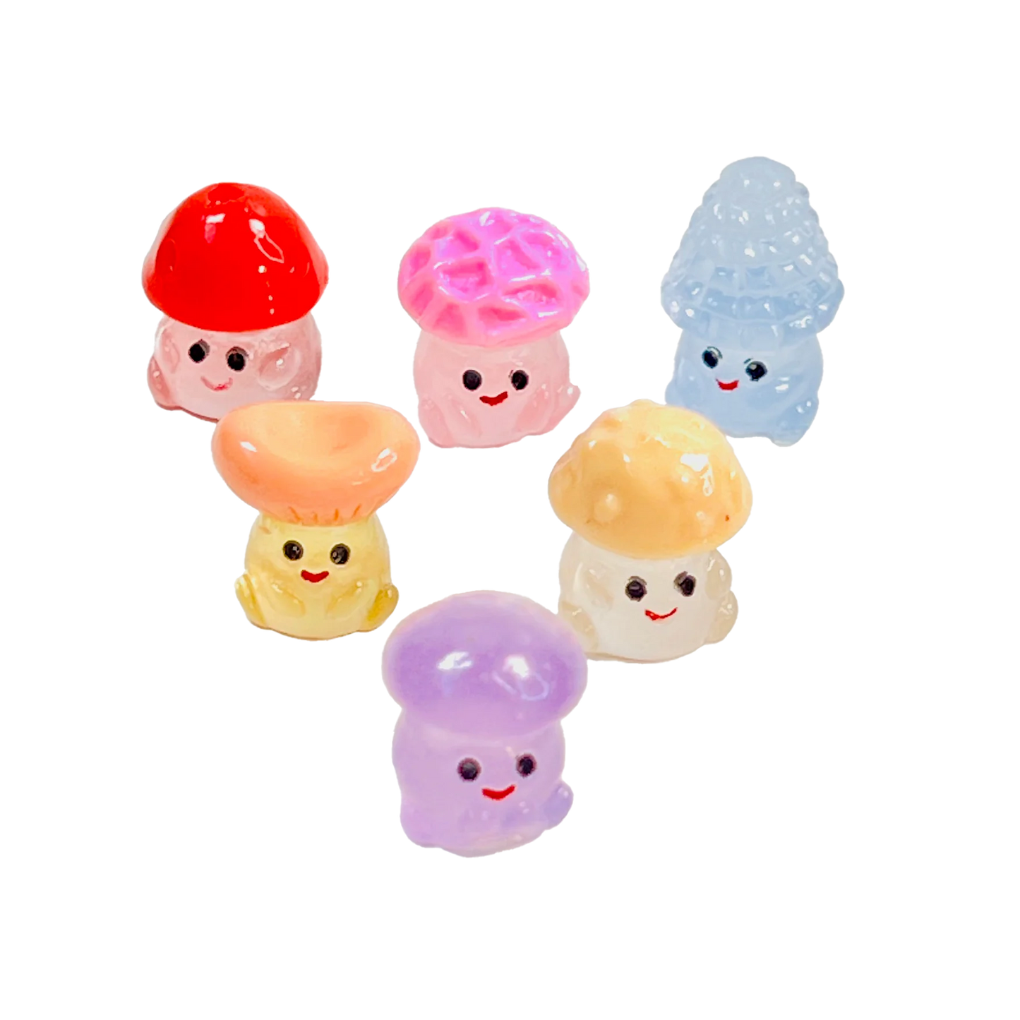 Mushroom Miniature Figurine