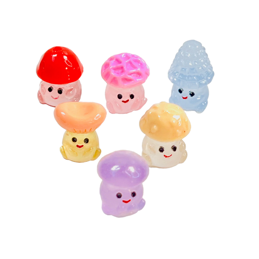 Mushroom Miniature Figurine