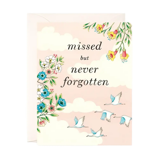 Never Forgotten Sympathy Card
