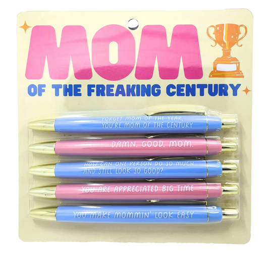 Mom of the Freaking Century Pen Set