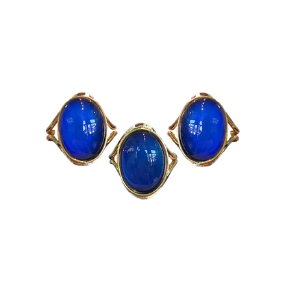 Mood Ring Modern Gold Dipped