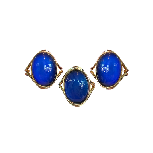 Mood Ring Modern Gold Dipped