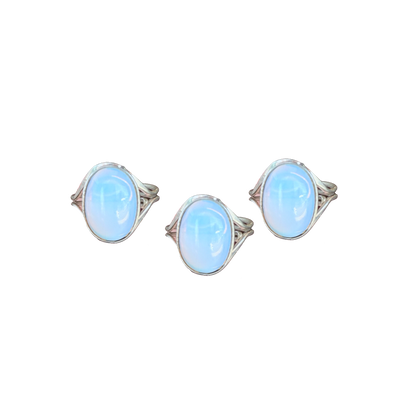 Moonstone Modern Ring