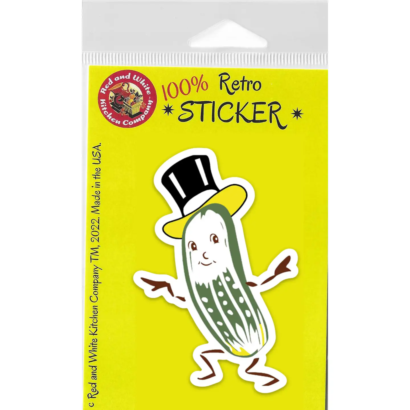Mr. Pickle Retro Sticker