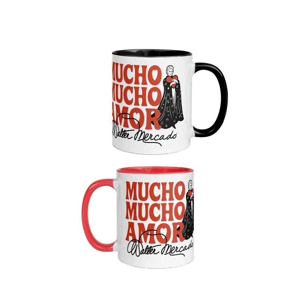 Mucho Mucho Amor Walter Mercado Ceramic Mug