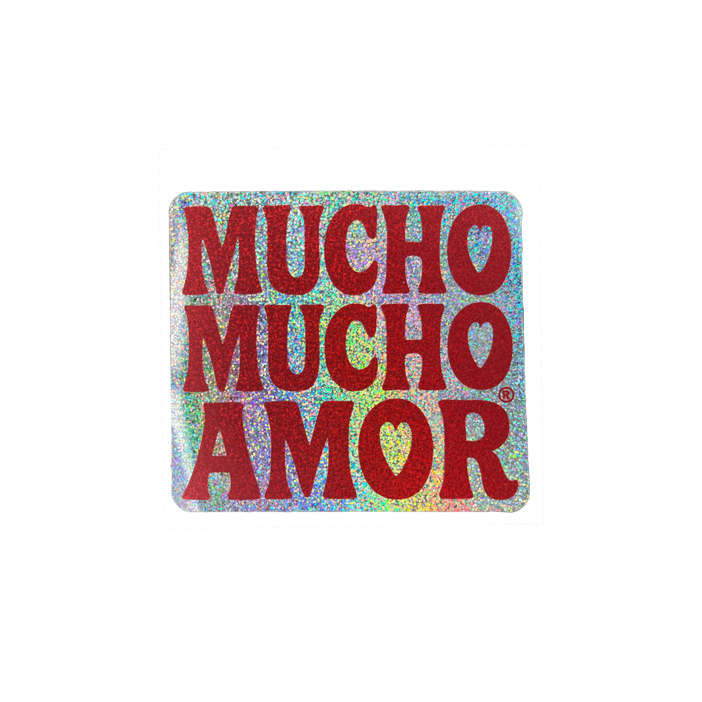 Walter Mercado Amor Glitter Sticker