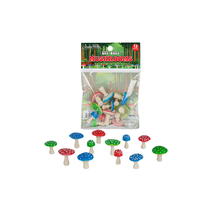 Itty Bitty Mushrooms
