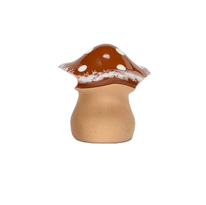 Dot Mushroom Ceramic Figurine