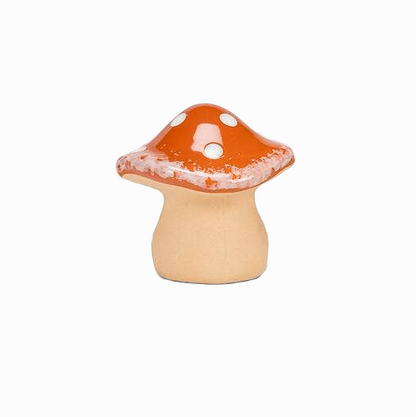 Dot Mushroom Ceramic Figurine