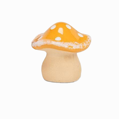 Dot Mushroom Ceramic Figurine