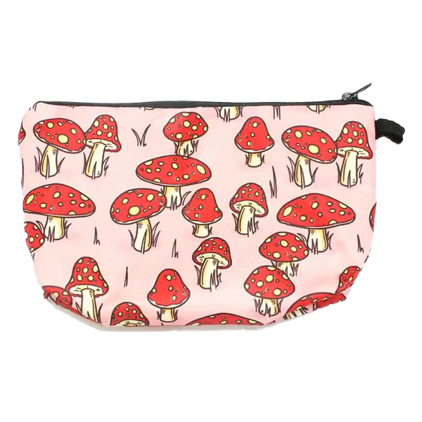 Mushroom Cosmetic Bag