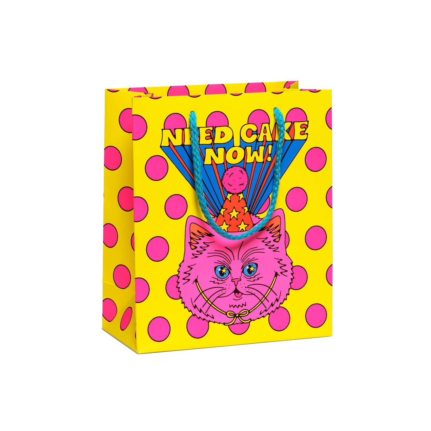 Need Cake Now Medium Gift Bag