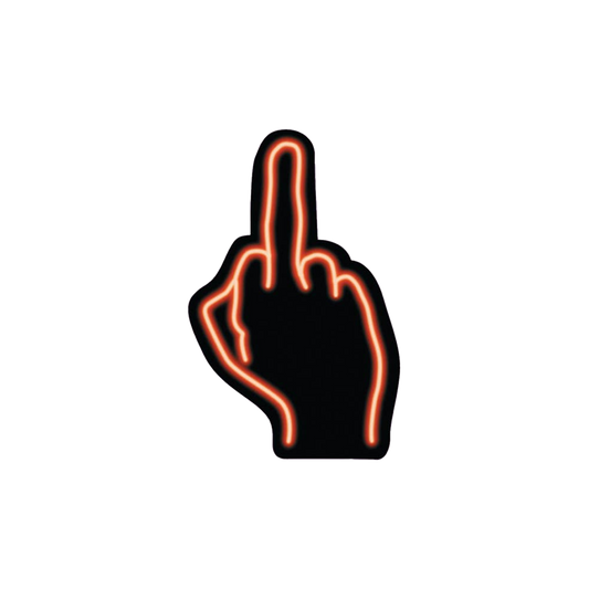 Neon Finger Sticker