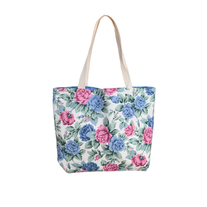 A Rosy Picnic Reversible Tote