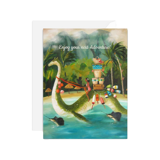 Enjoy Your Next Adventure Blank Card