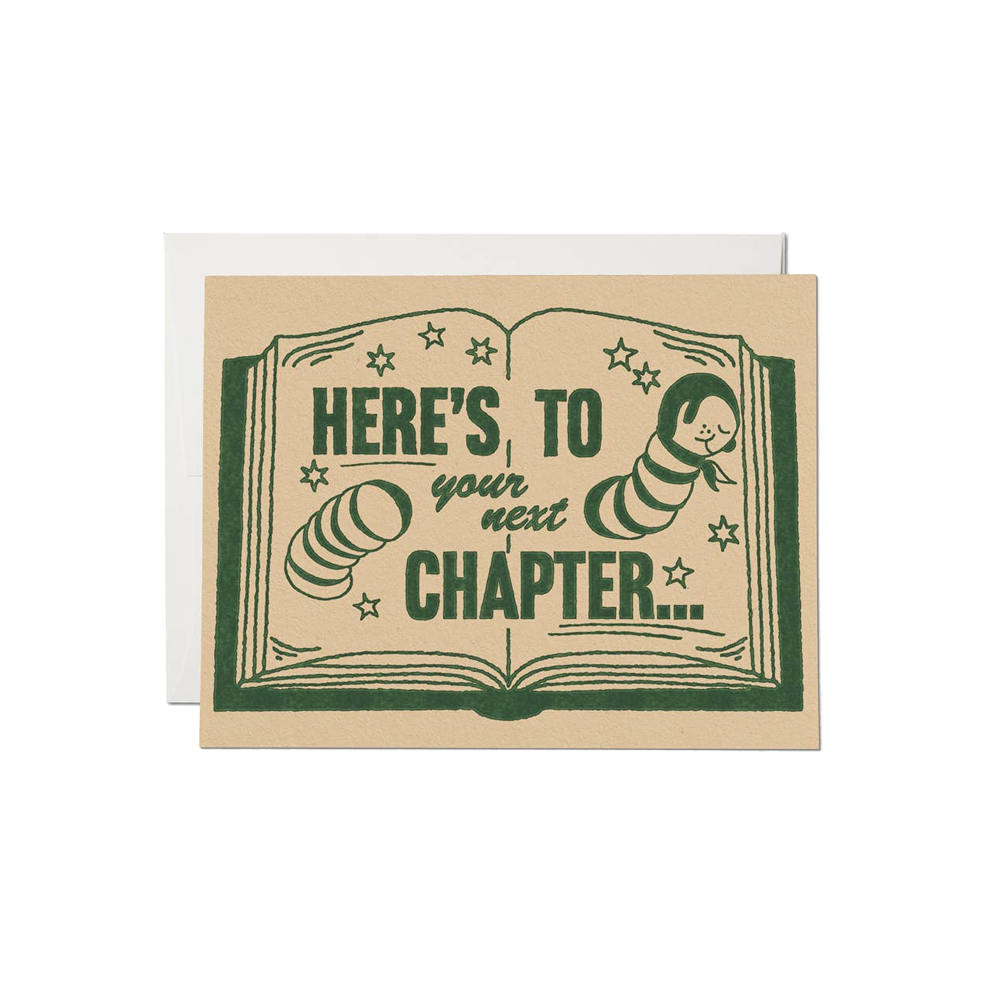 Next Chapter Congratulations Card