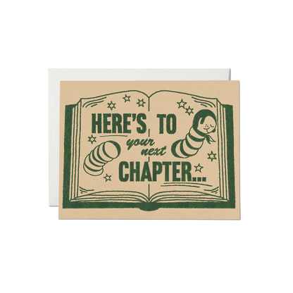 Next Chapter Congratulations Card