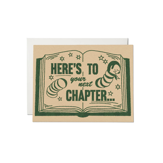 Next Chapter Congratulations Card