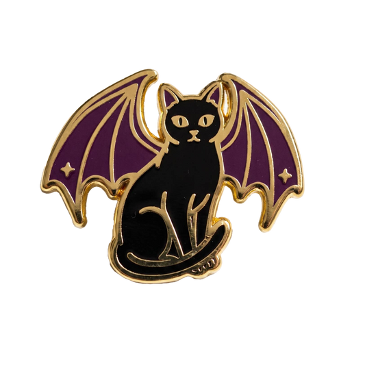 Night Cat Pin