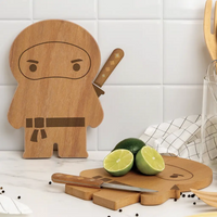 Ninja Cutting Board and Knife