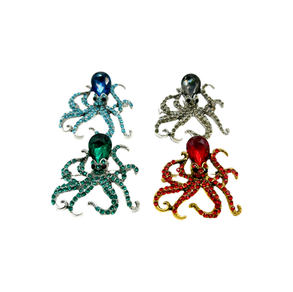 Octopus Brooch