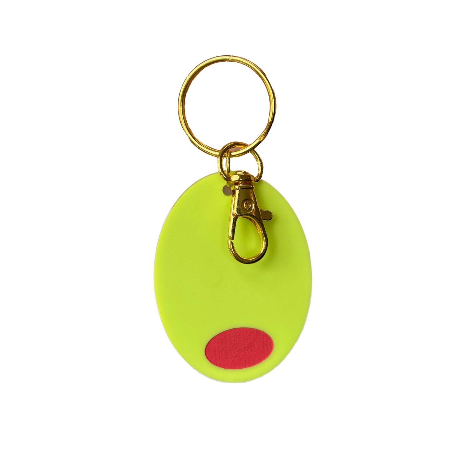 Olive Keychain or Bag Charm