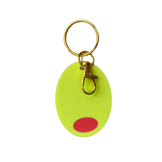 Olive Keychain or Bag Charm
