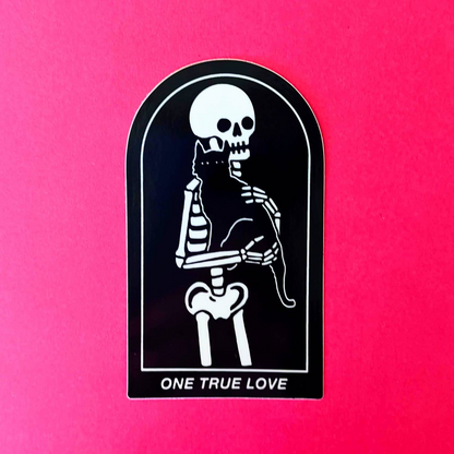 One True Love Vinyl Sticker