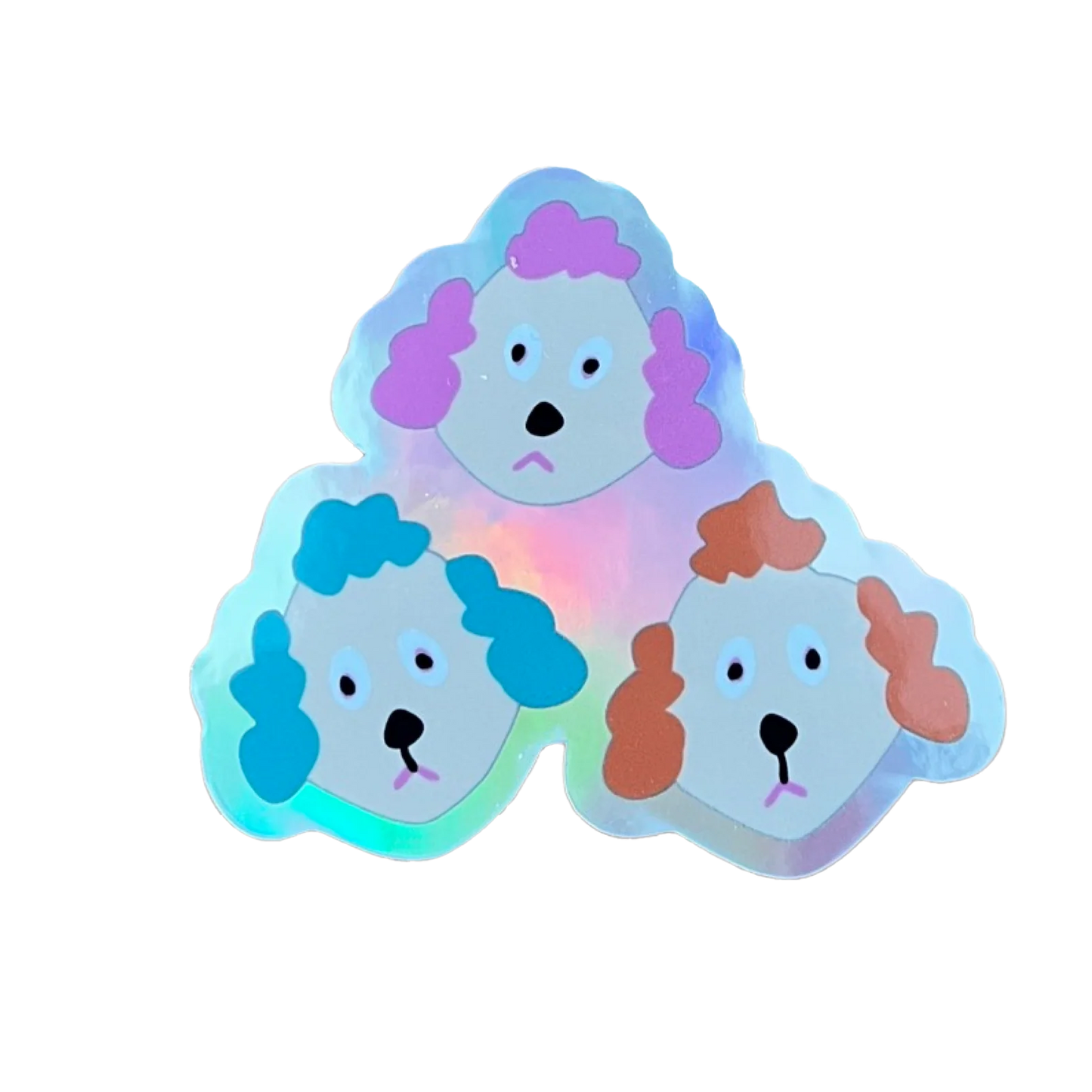 Oodles of Poodles Sticker